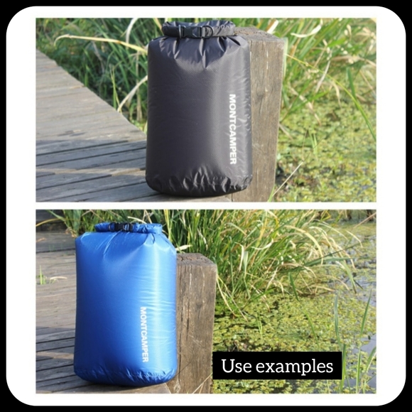 3L waterproof nylon outdoor Travel dry storage camping bag brand new in black - Picture 6 of 10